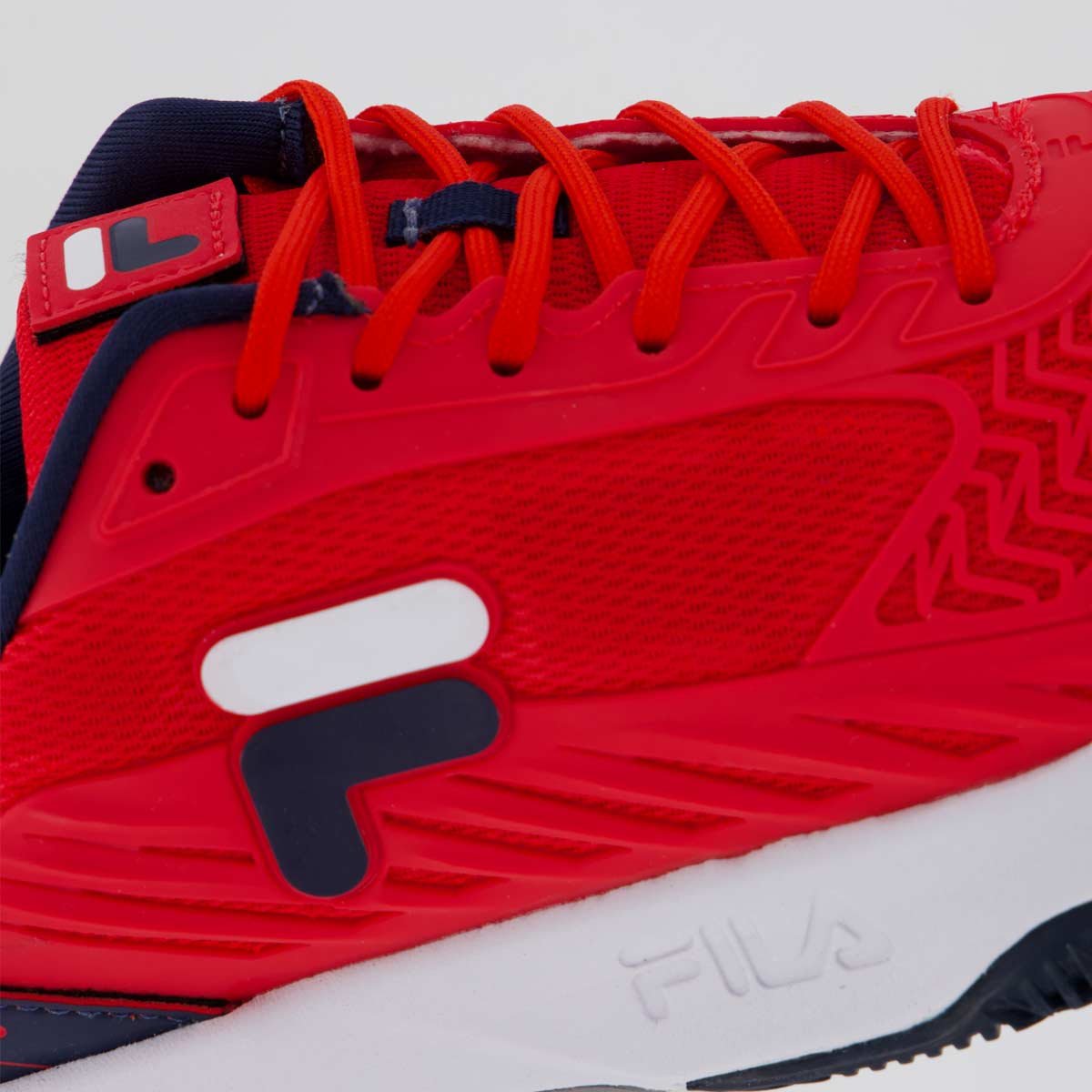 Tênis Fila Acer Vermelho e Marinho Vermelho/Azul 7