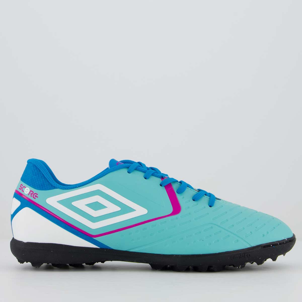 Chuteira Umbro Score Society Azul Turquesa Azul 1