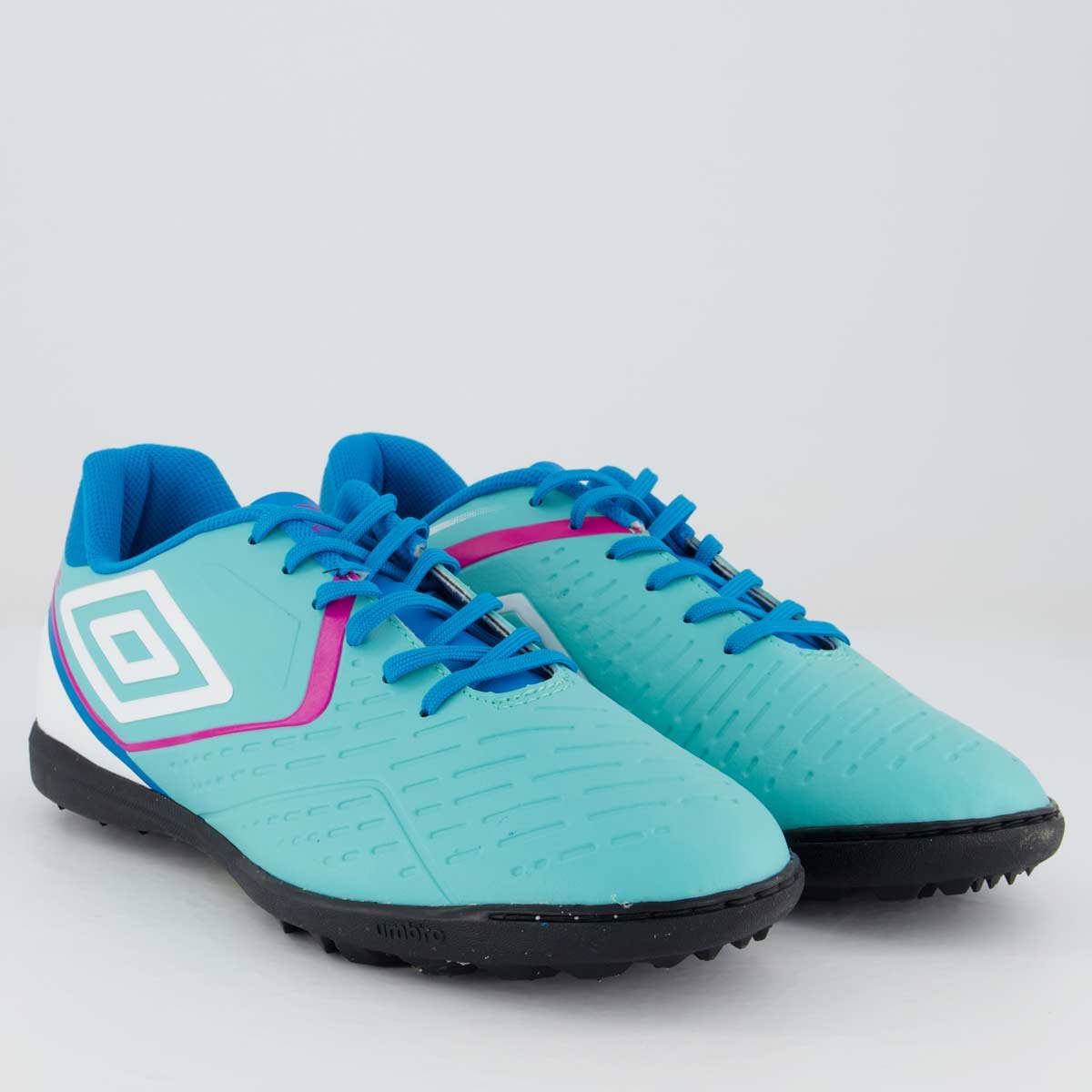 Chuteira Umbro Score Society Azul Turquesa Azul 2
