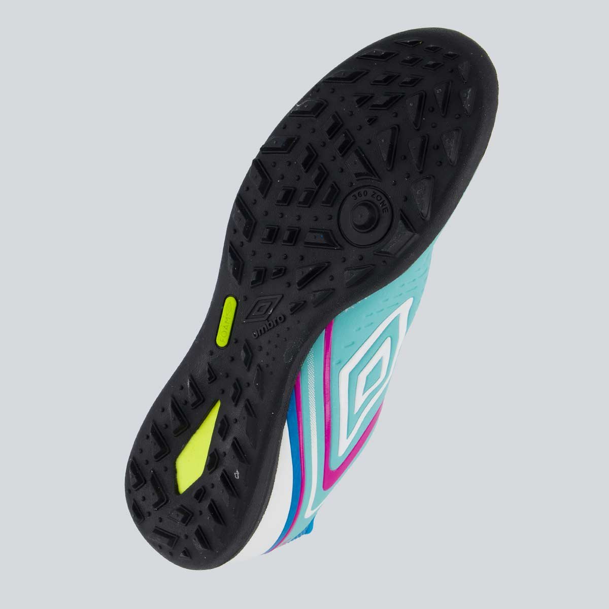 Chuteira Umbro Score Society Azul Turquesa Azul 5