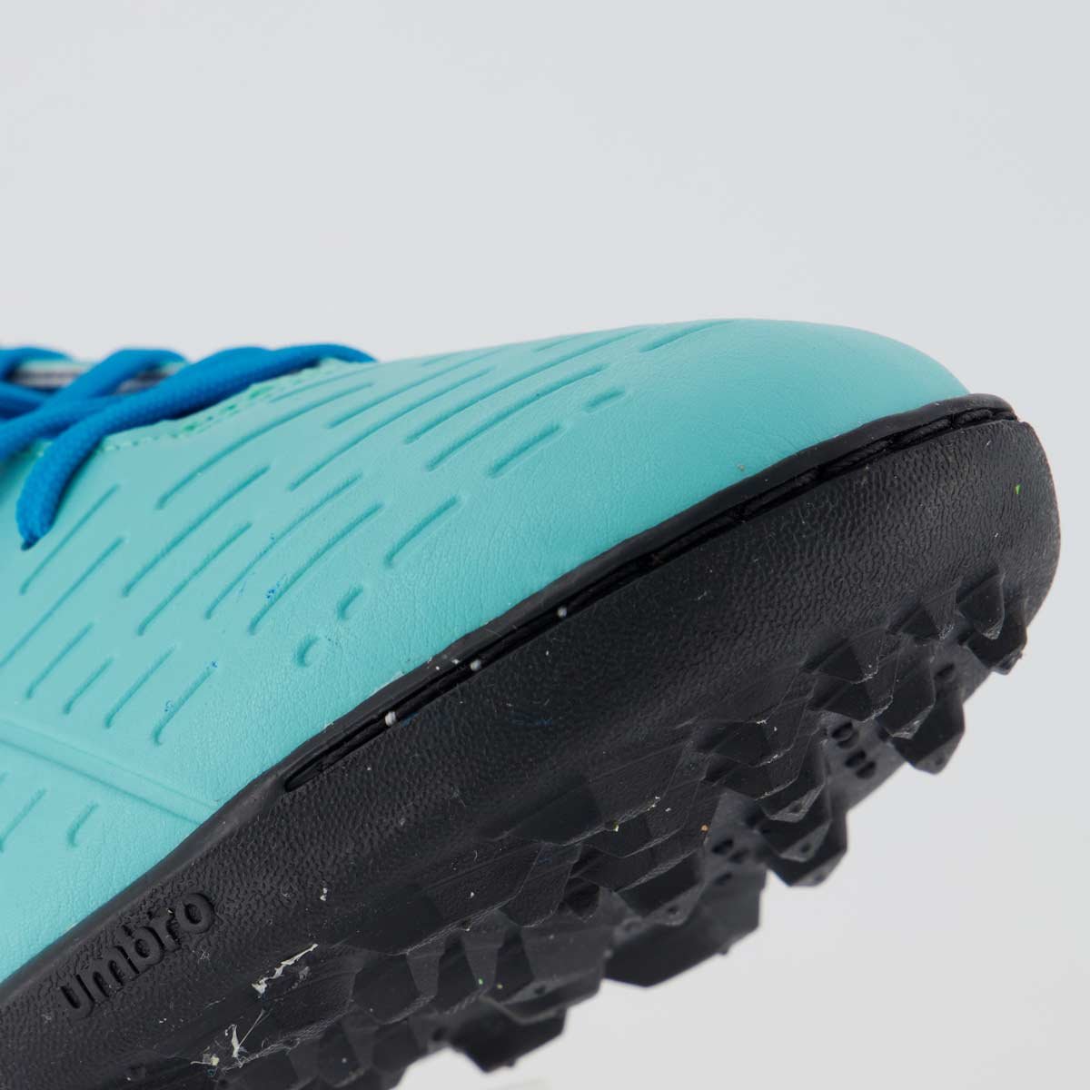 Chuteira Umbro Score Society Azul Turquesa Azul 8