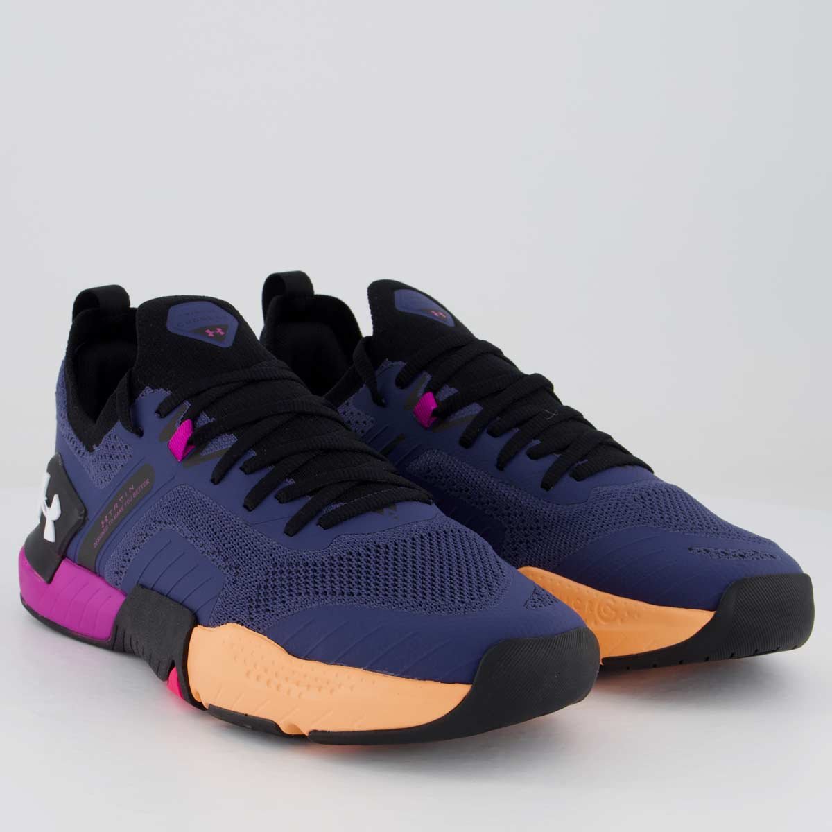 Tênis Under Armour Tribase Cross SE Marinho e Rosa Azul/Rosa 2