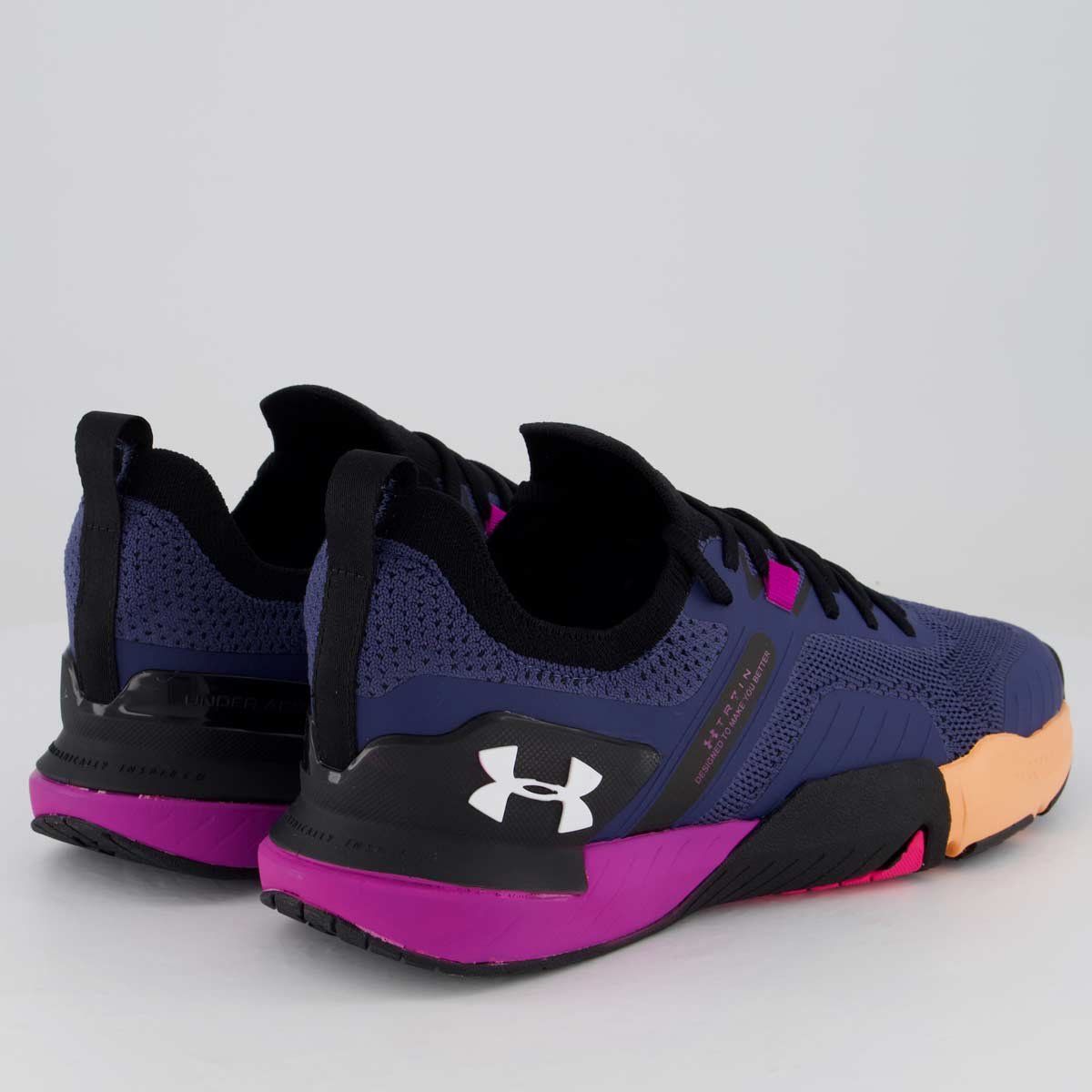 Tênis Under Armour Tribase Cross SE Marinho e Rosa Azul/Rosa 3