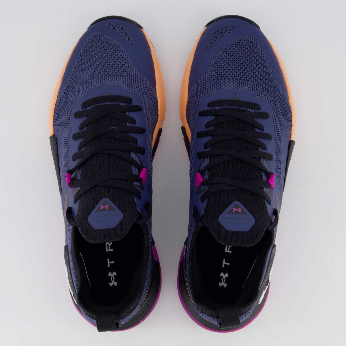 Tênis Under Armour Tribase Cross SE Marinho e Rosa Azul/Rosa 4