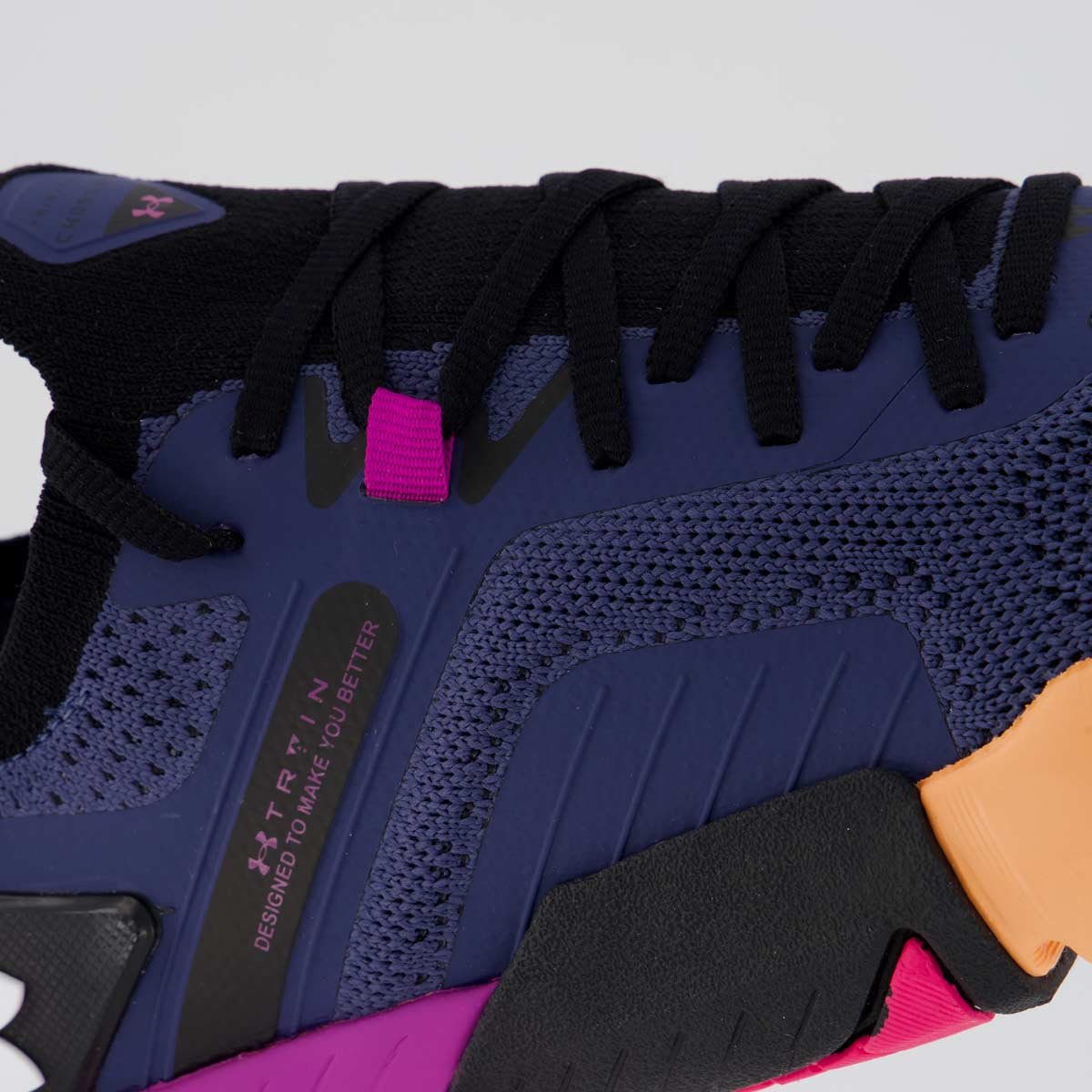 Tênis Under Armour Tribase Cross SE Marinho e Rosa Azul/Rosa 7