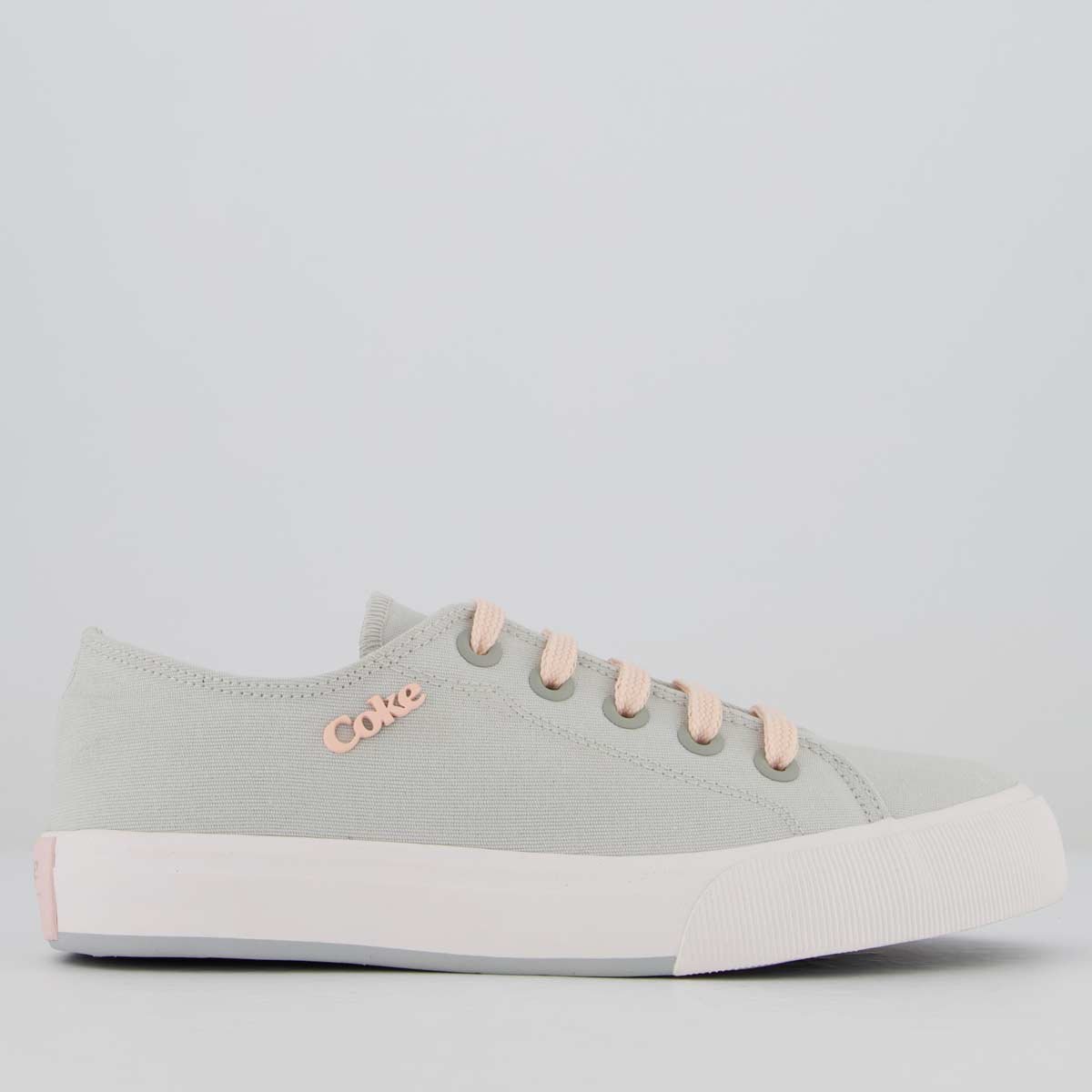 Tênis Coca Cola Sandy Canvas Feminino Cinza 1