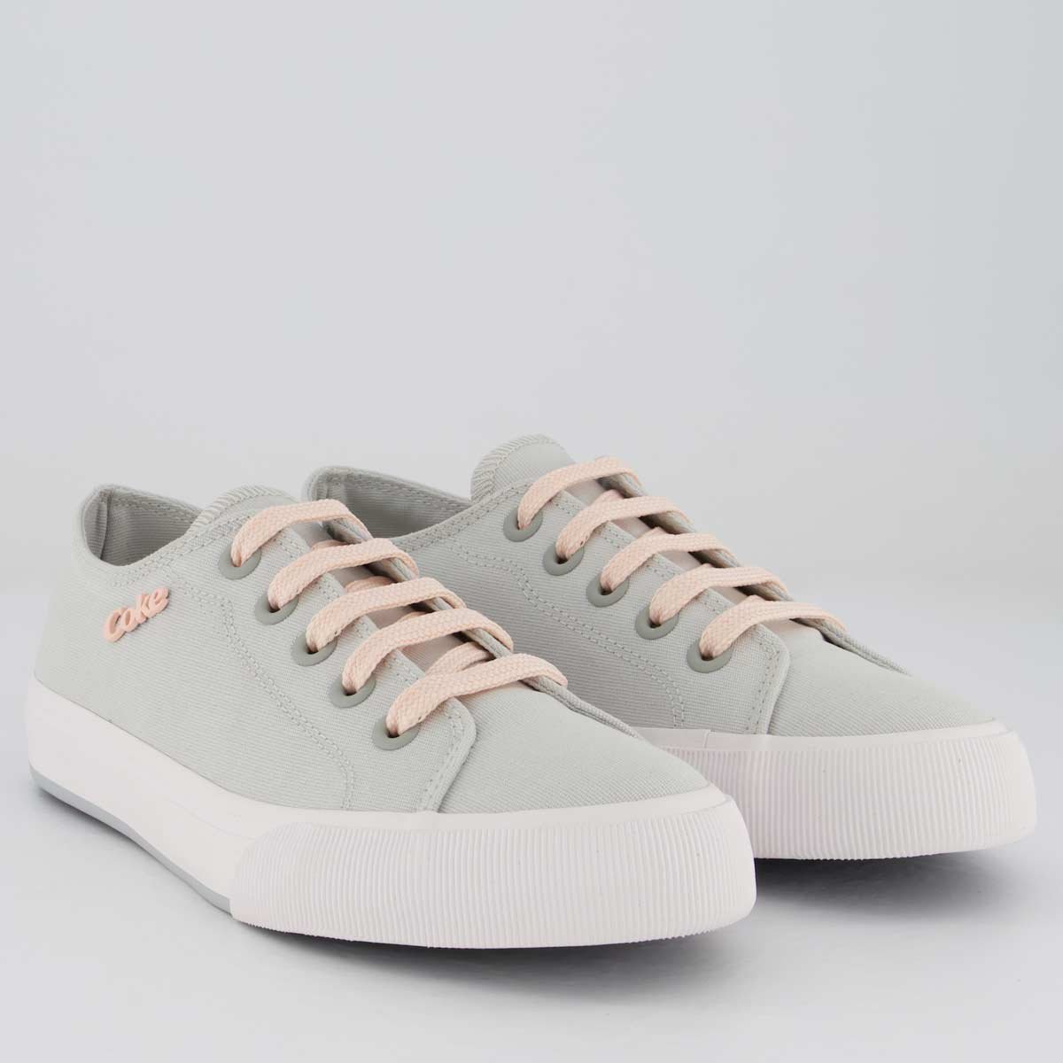 Tênis Coca Cola Sandy Canvas Feminino Cinza 2