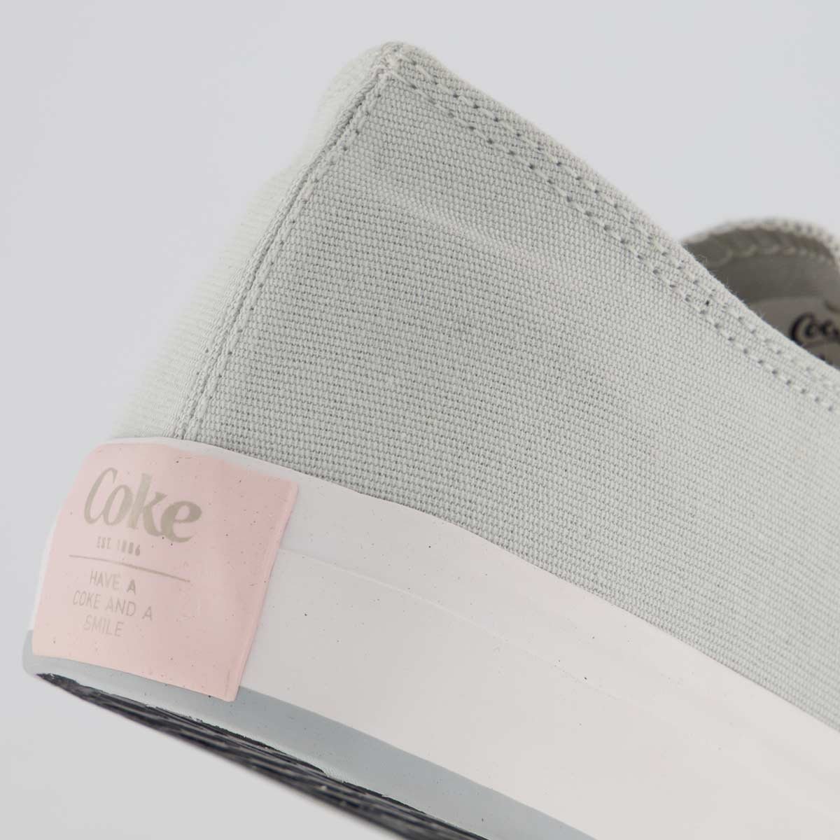 Tênis Coca Cola Sandy Canvas Feminino Cinza 6