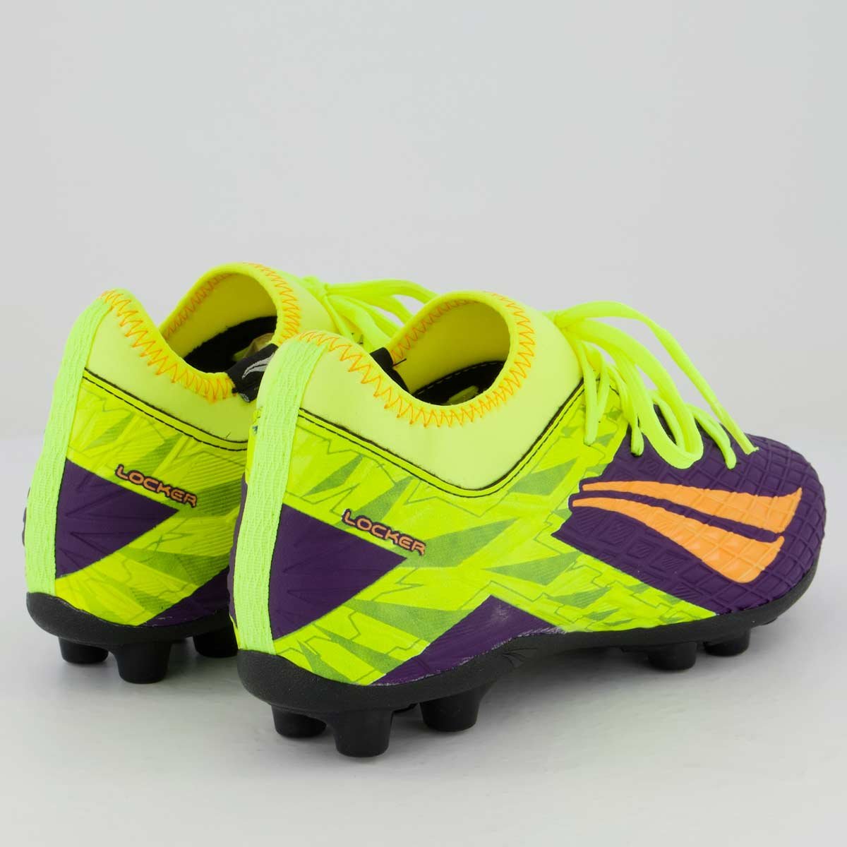 Chuteira Penalty RX Locker Y-3 Campo Juvenil Roxa Roxo 3