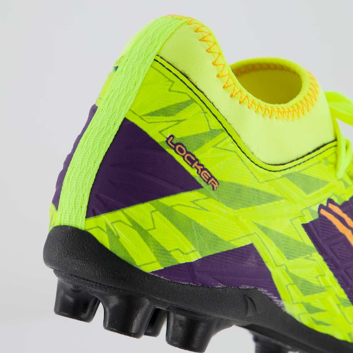 Chuteira Penalty RX Locker Y-3 Campo Juvenil Roxa Roxo 6