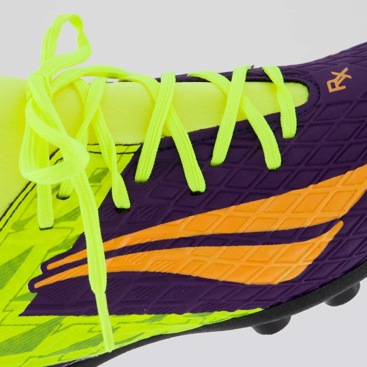 Chuteira Penalty RX Locker Y-3 Campo Juvenil Roxa Roxo 7
