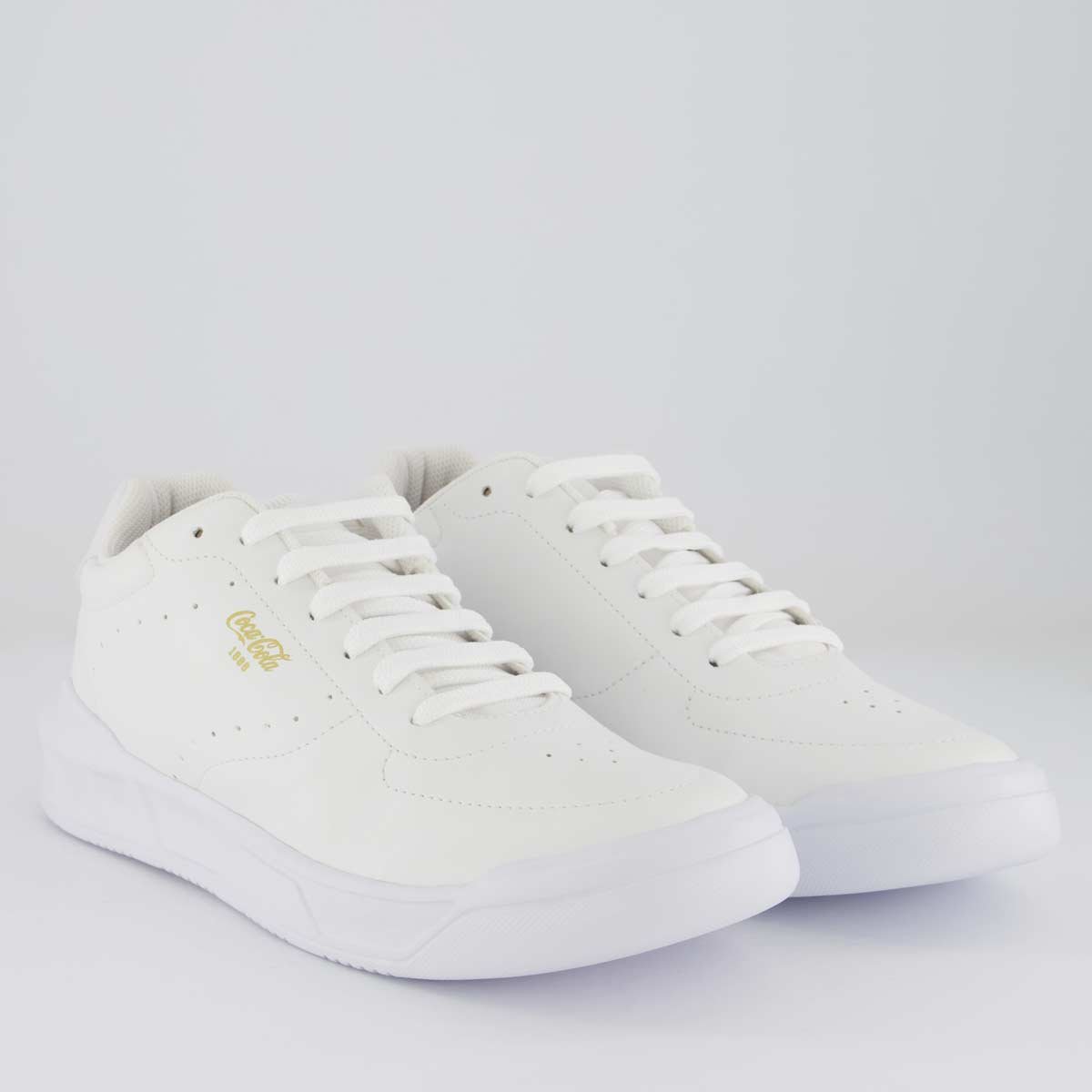 Tênis Coca Cola Soho Ease Branco Branco 2