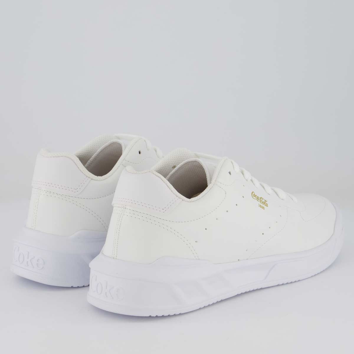 Tênis Coca Cola Soho Ease Branco Branco 3