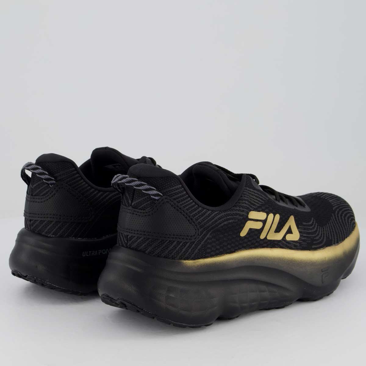 Tênis Fila Maxximus Preto e Dourado Preto/Dourado 3