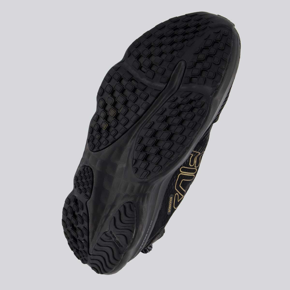 Tênis Fila Maxximus Preto e Dourado Preto/Dourado 5