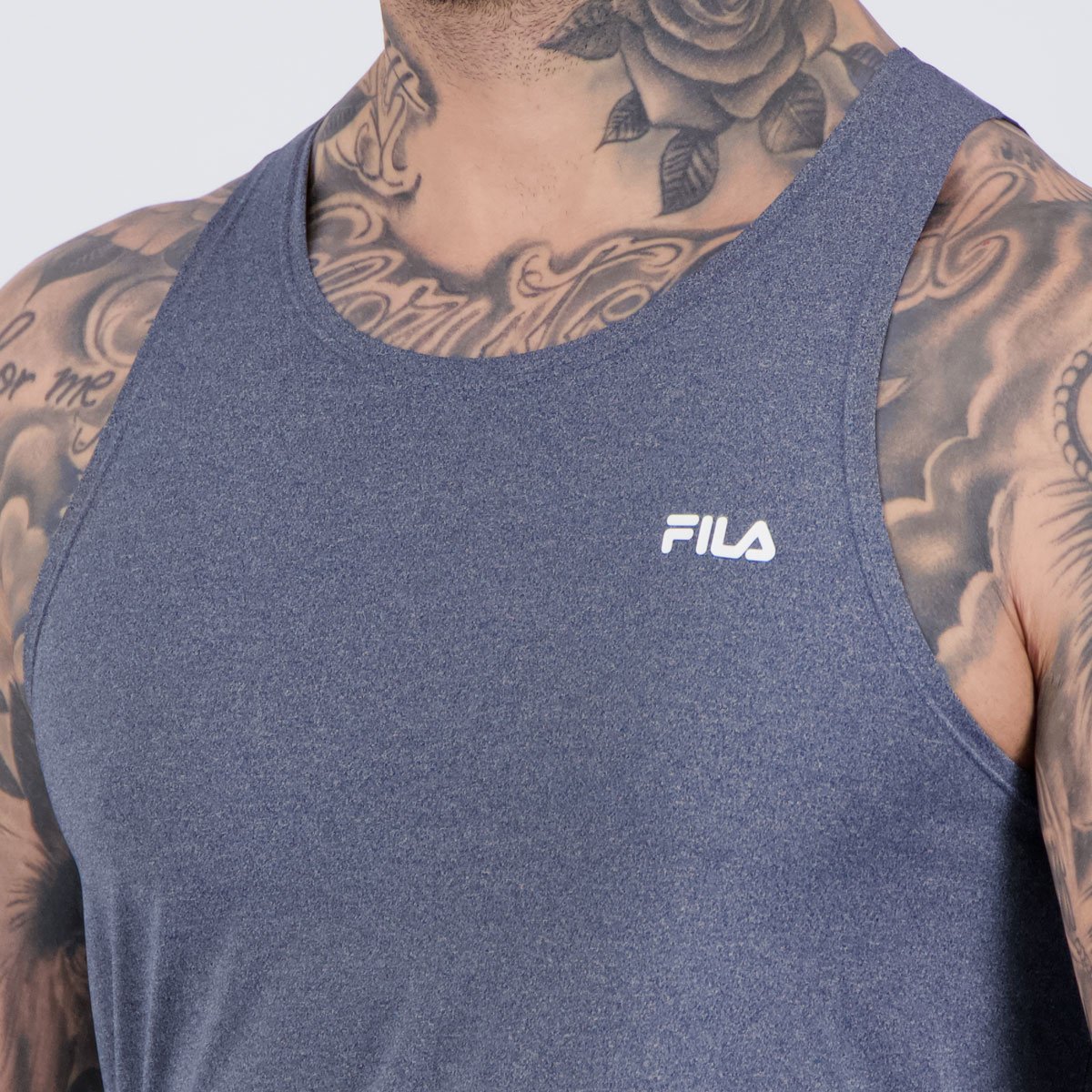 Regata Fila Sport Melange Lux Cinza Cinza 5
