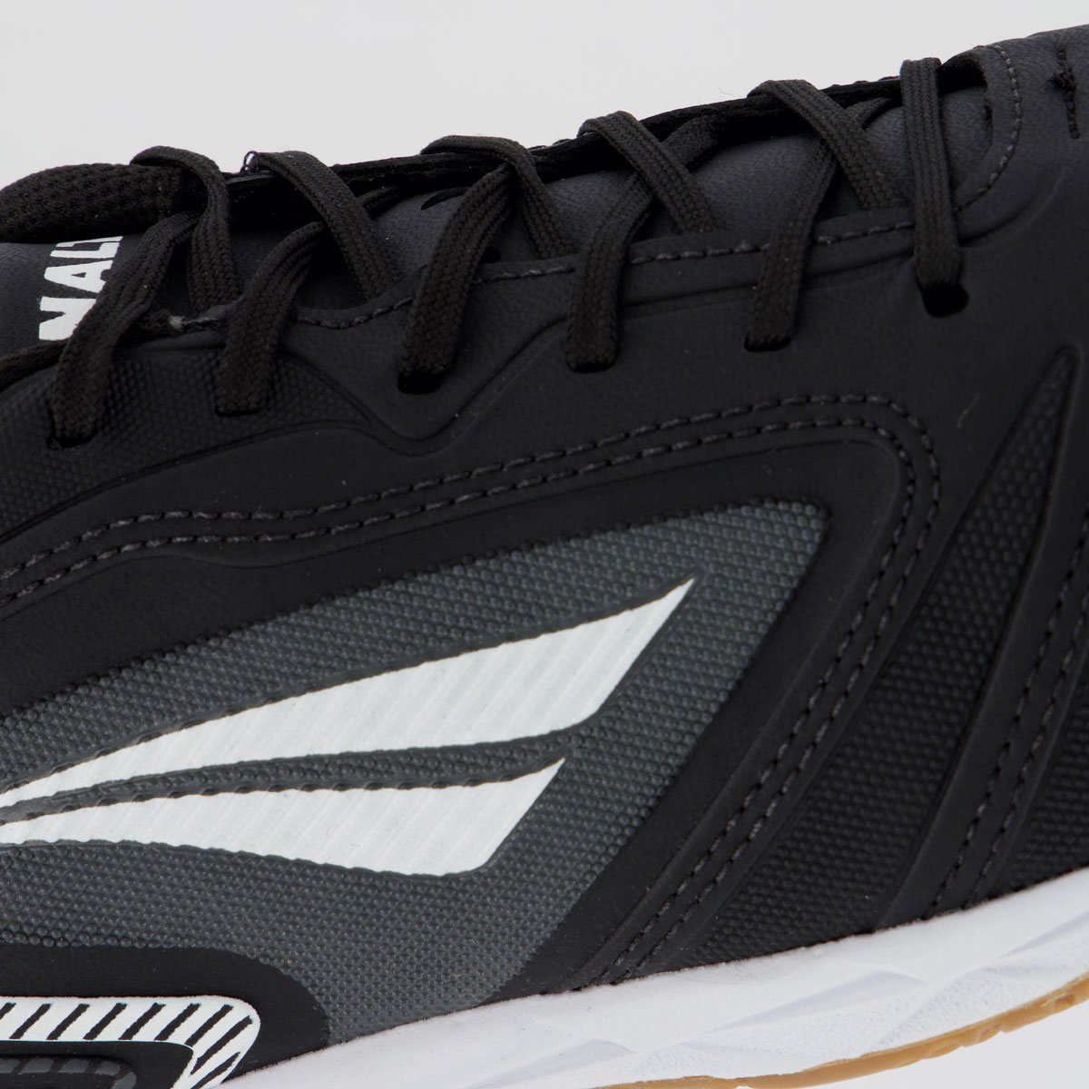 Chuteira Penalty Brasil 70 Y-1 Futsal Preta e Cinz Preto/Cinza 7