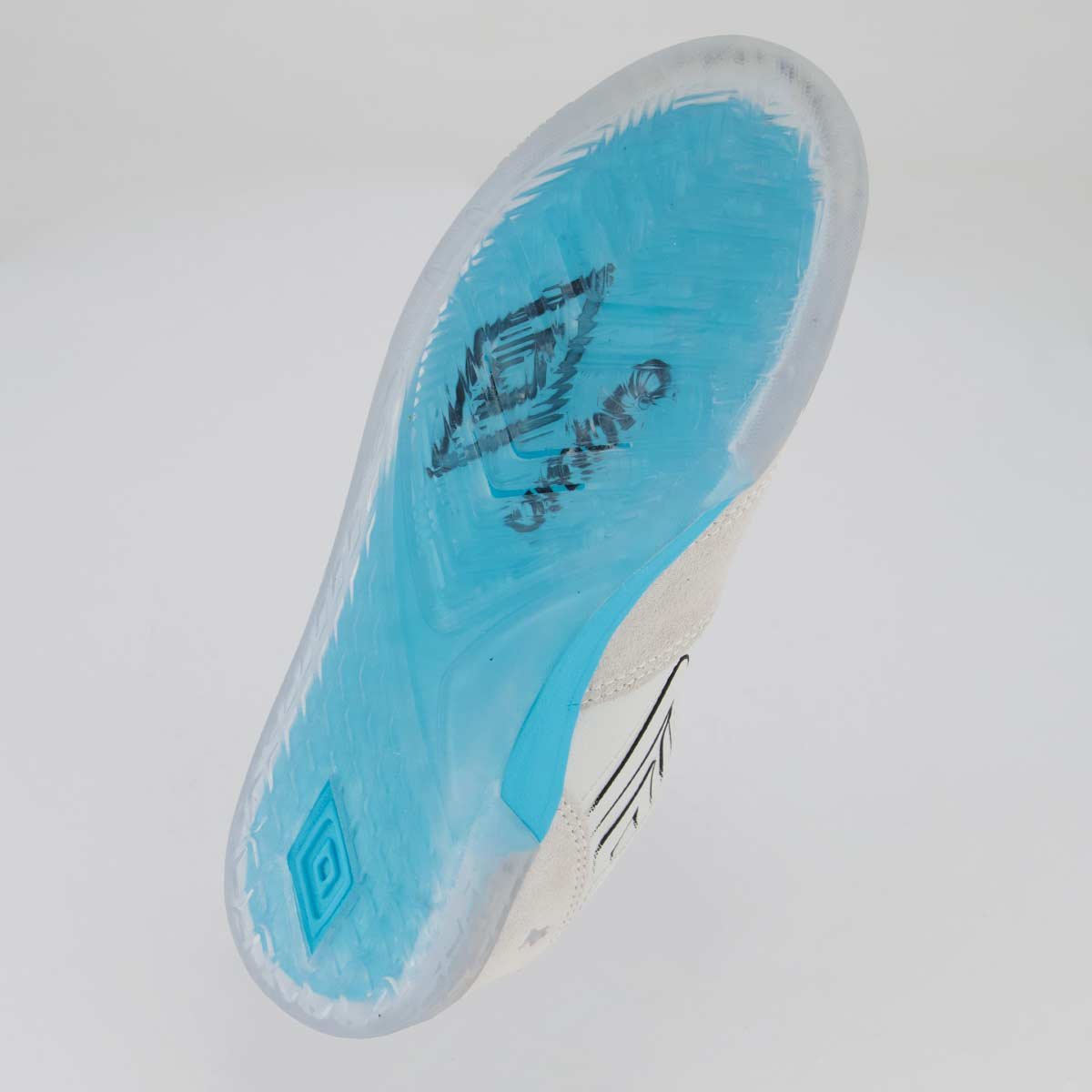 Chuteira Umbro Pro Challenge Futsal Branca e Azul Branco/Azul 5