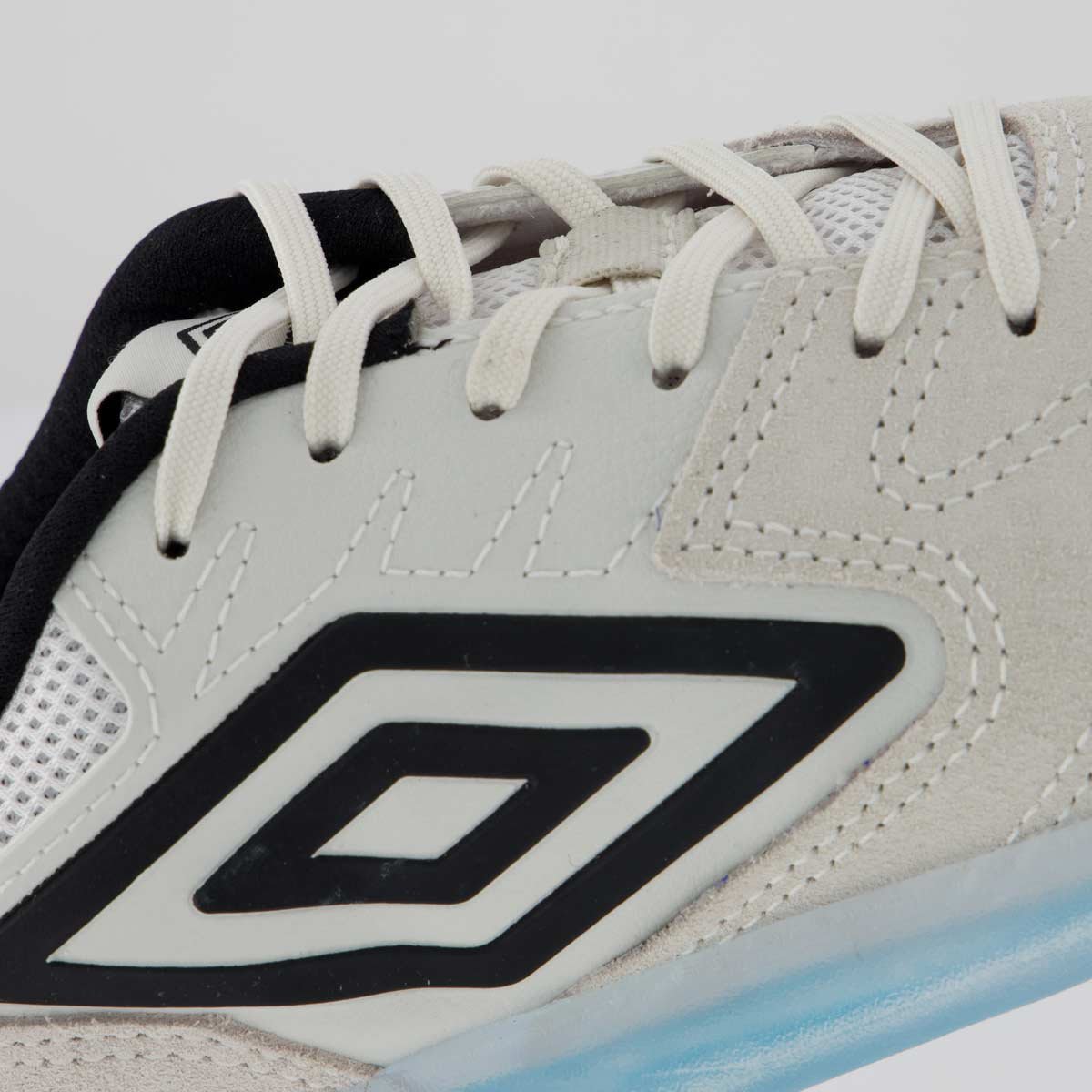 Chuteira Umbro Pro Challenge Futsal Branca e Azul Branco/Azul 7