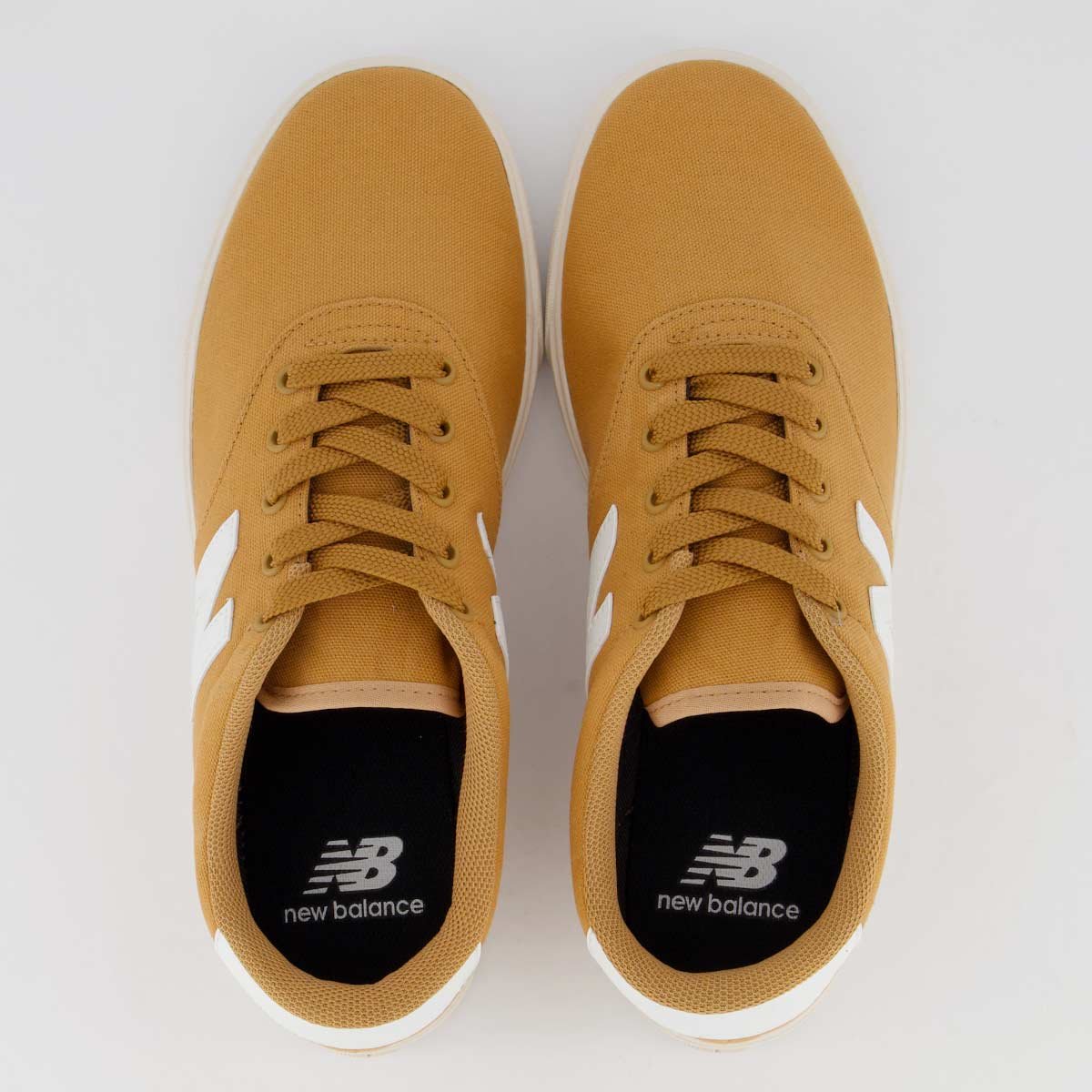 Tênis New Balance 55 Marrom Amarelo 4