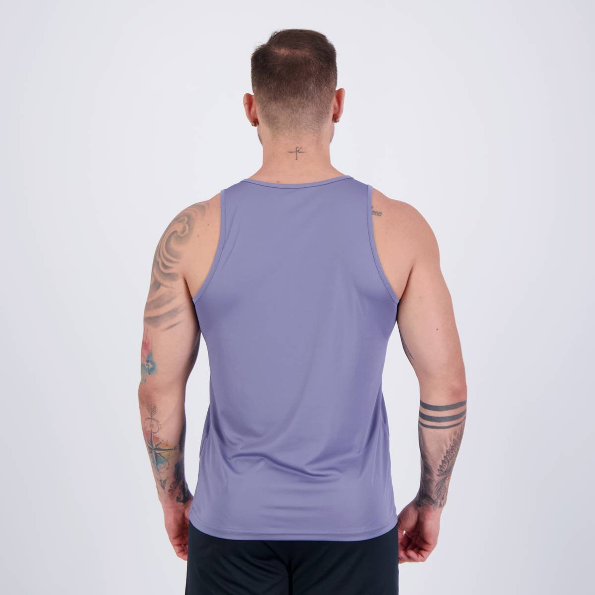 Regata Fila Basic Sports Polygin Azul Cinza 4