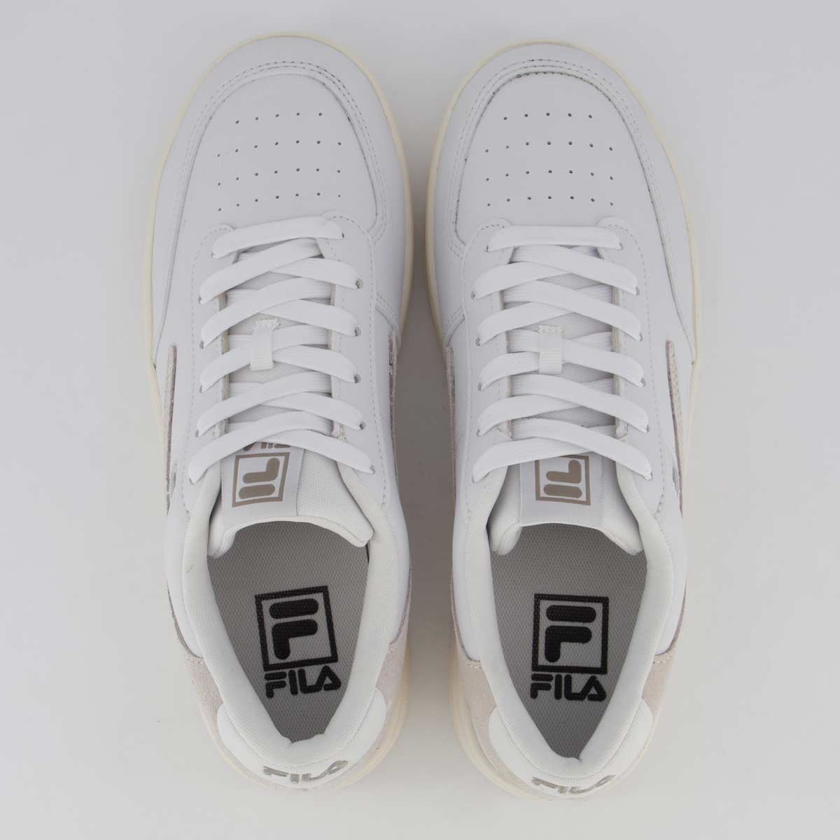 Tênis Fila Tênnis 88 Sport Branco e Bege Branco/Bege 4