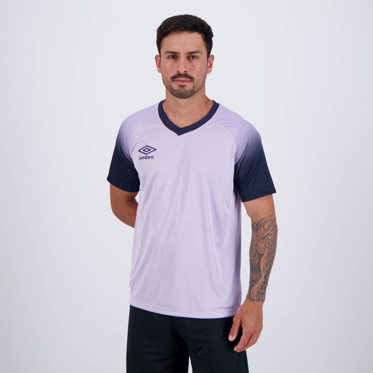 Camisa Umbro Baller Lilas e Marinho Lilás/Azul 3