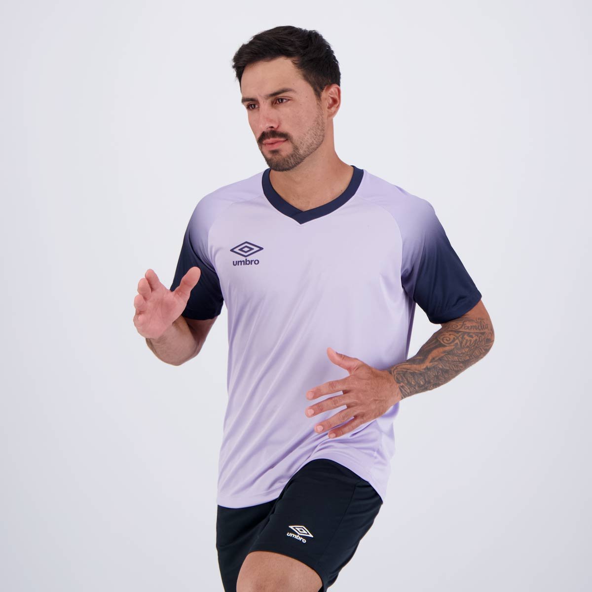 Camisa Umbro Baller Lilas e Marinho Lilás/Azul 6
