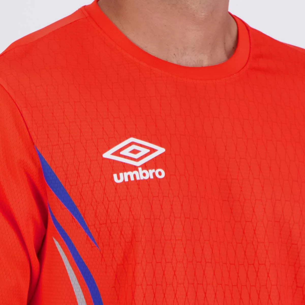 Camisa Umbro Goleiro Portiere Manga Longa Laranja Laranja 5
