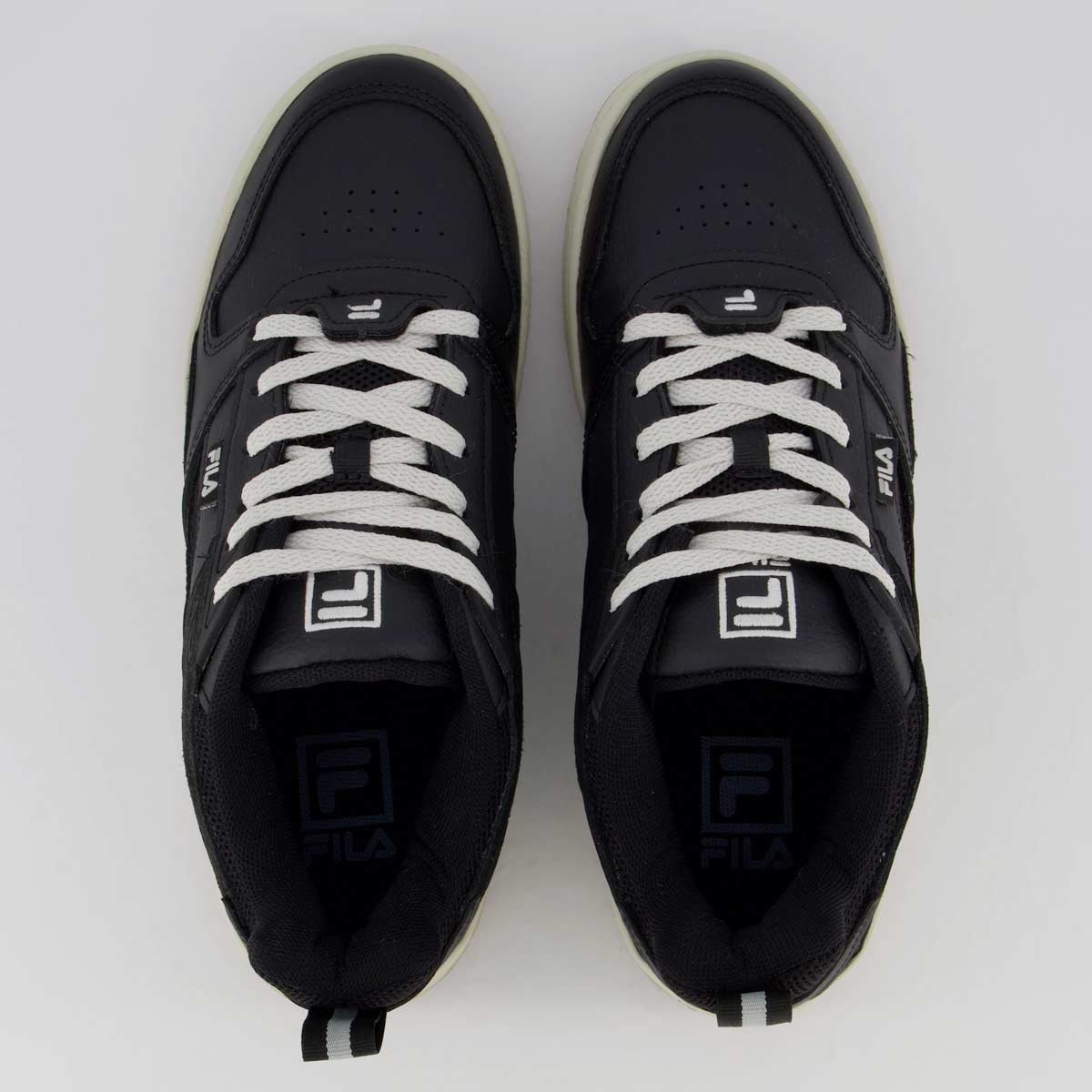 Tênis Fila Corda Preto e Branco Preto/Branco 4