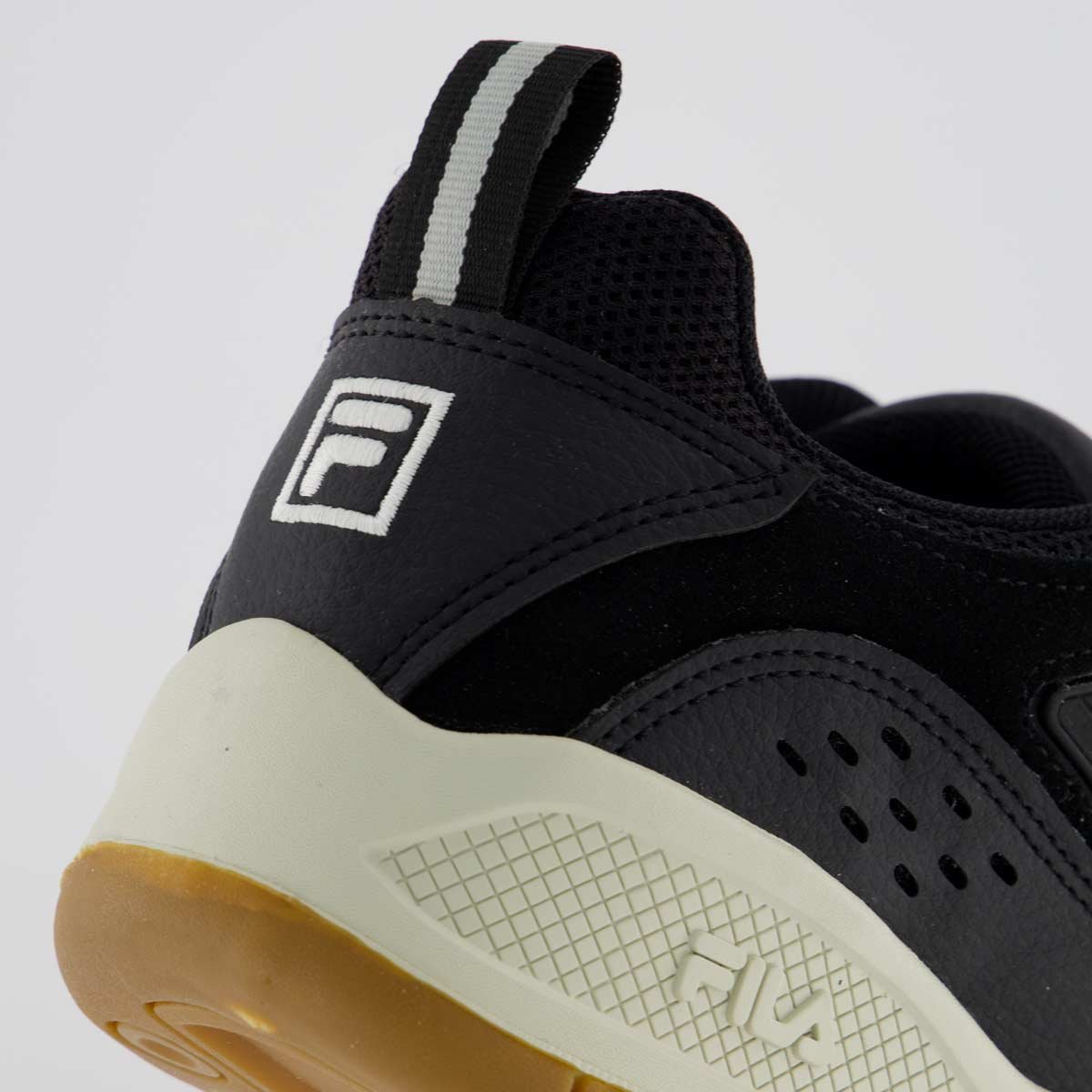 Tênis Fila Corda Preto e Branco Preto/Branco 6