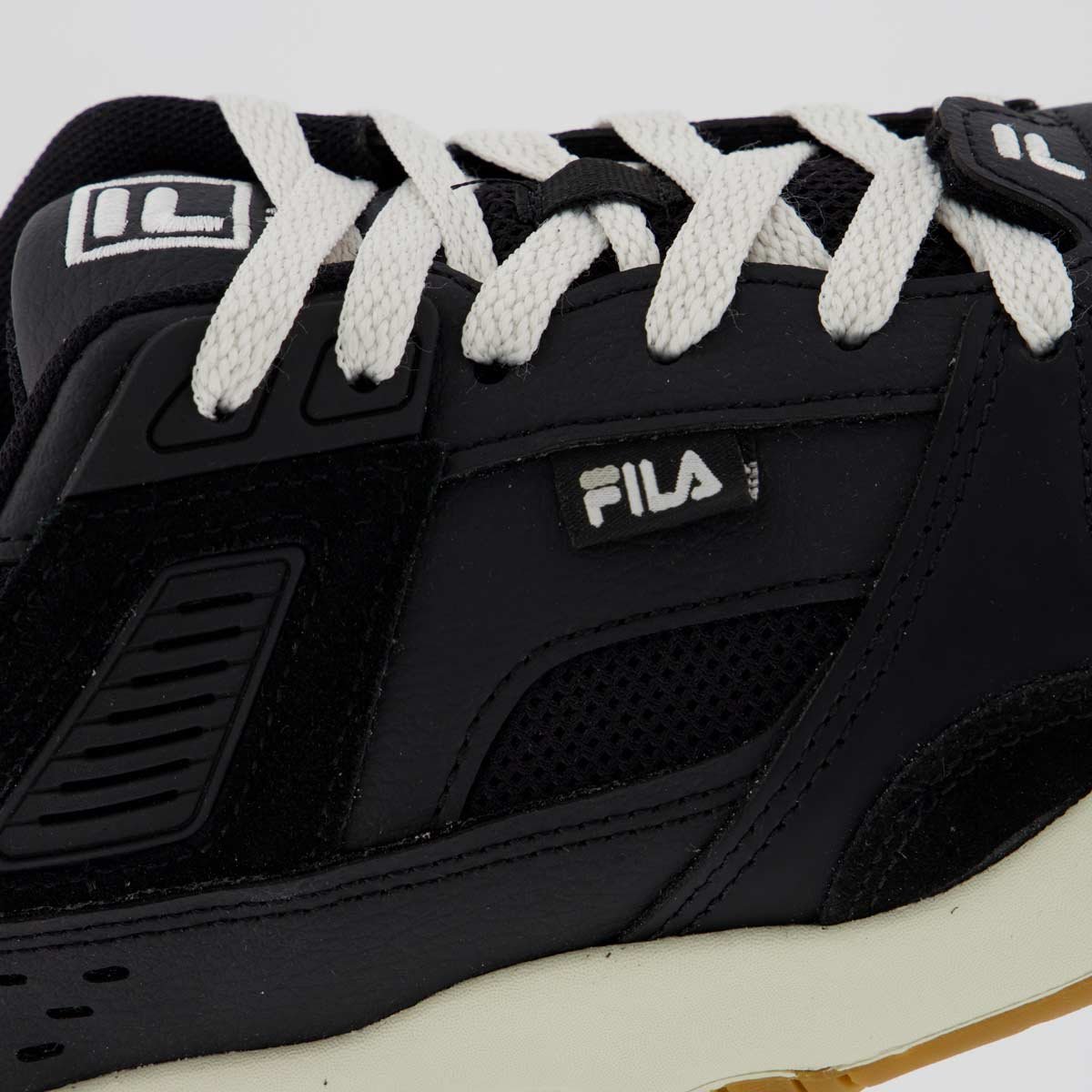 Tênis Fila Corda Preto e Branco Preto/Branco 7