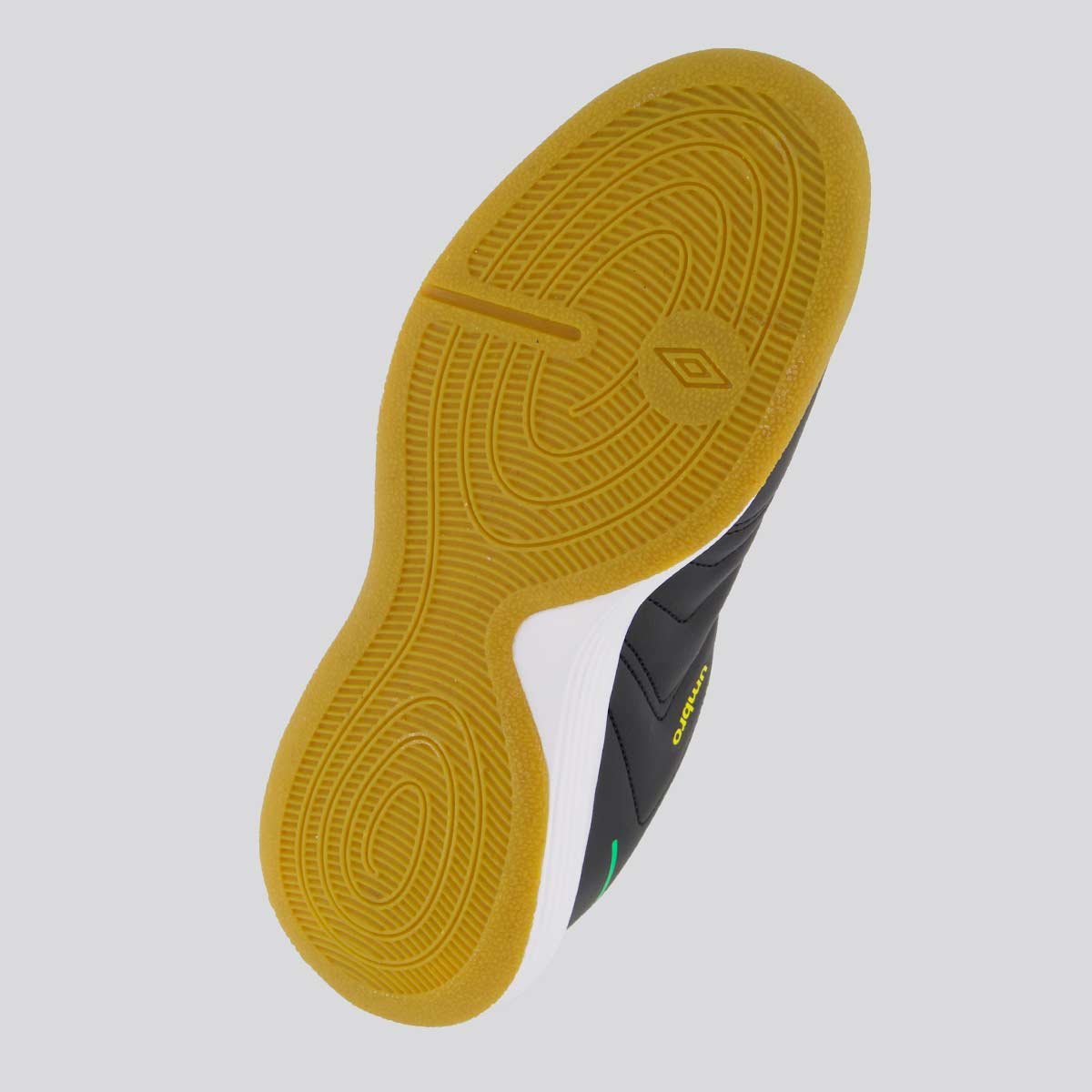 Chuteira Umbro Br Futsal Futsal Juvenil Preta e Amarela Preto/Amarelo 5