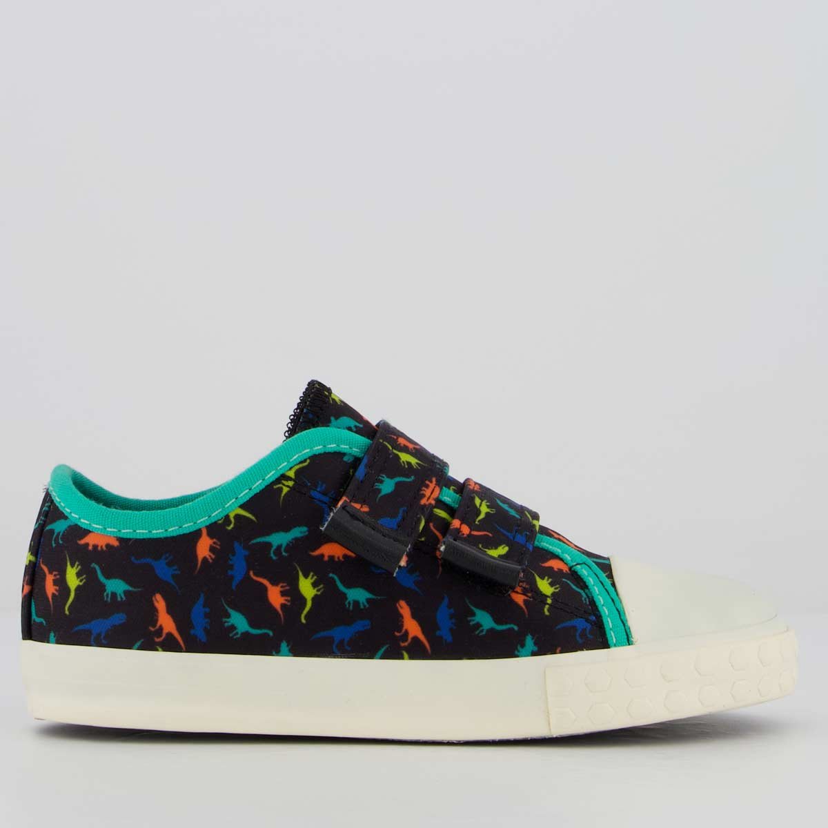 Tênis Diversão Baby Dino Preto Preto 1