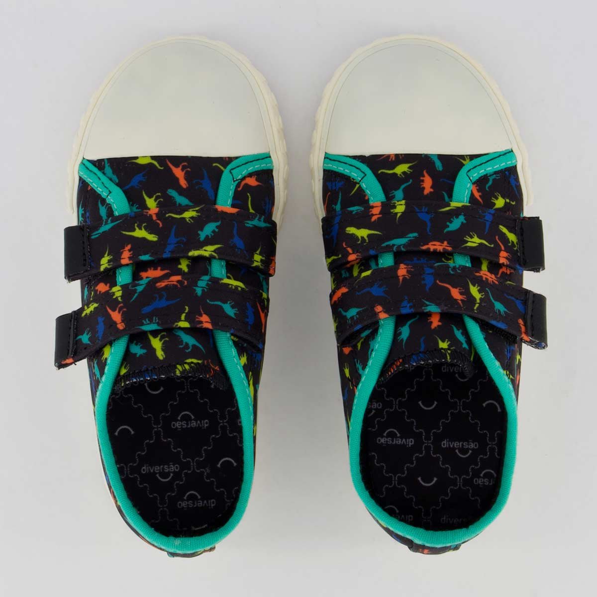 Tênis Diversão Baby Dino Preto Preto 4