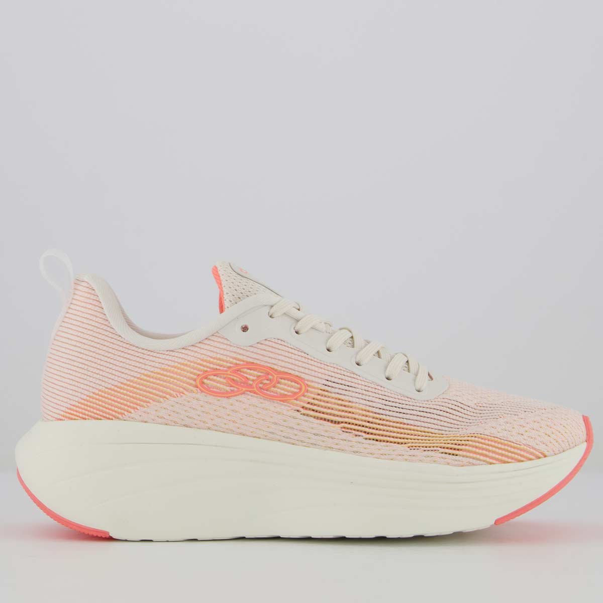 Tênis Olympikus Purpura Feminino Branco e Laranja Branco/Laranja 1