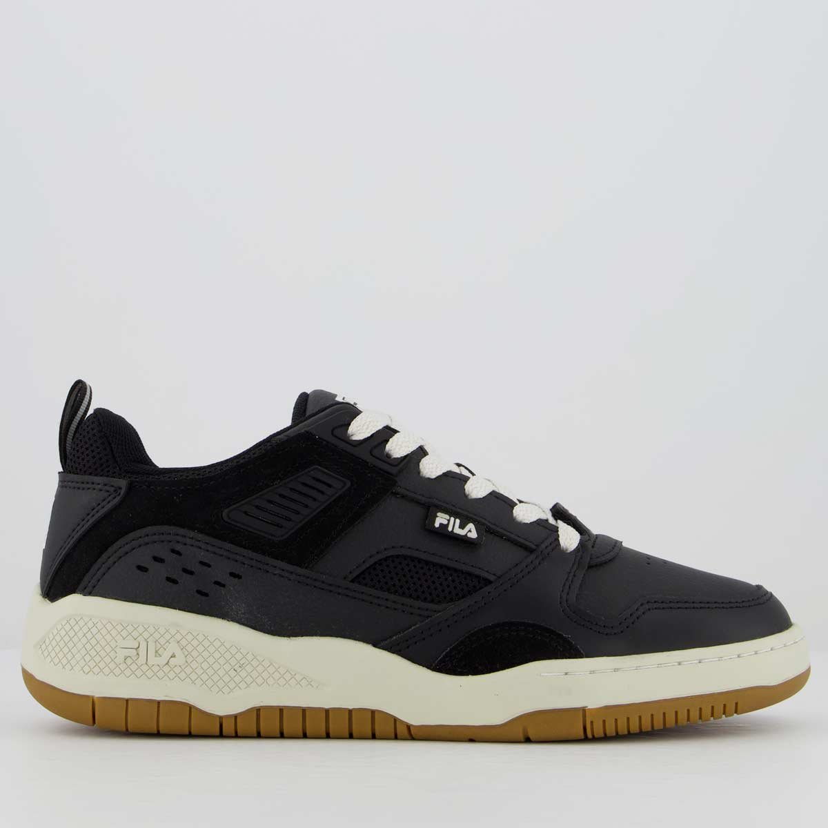 Tênis Fila Corda Feminino Preto e Branco Preto/Branco 1