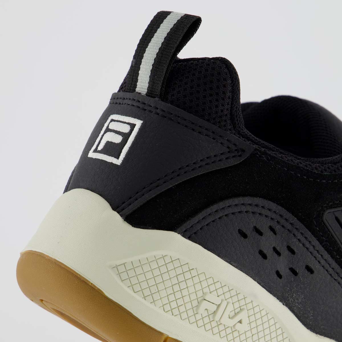 Tênis Fila Corda Feminino Preto e Branco Preto/Branco 6