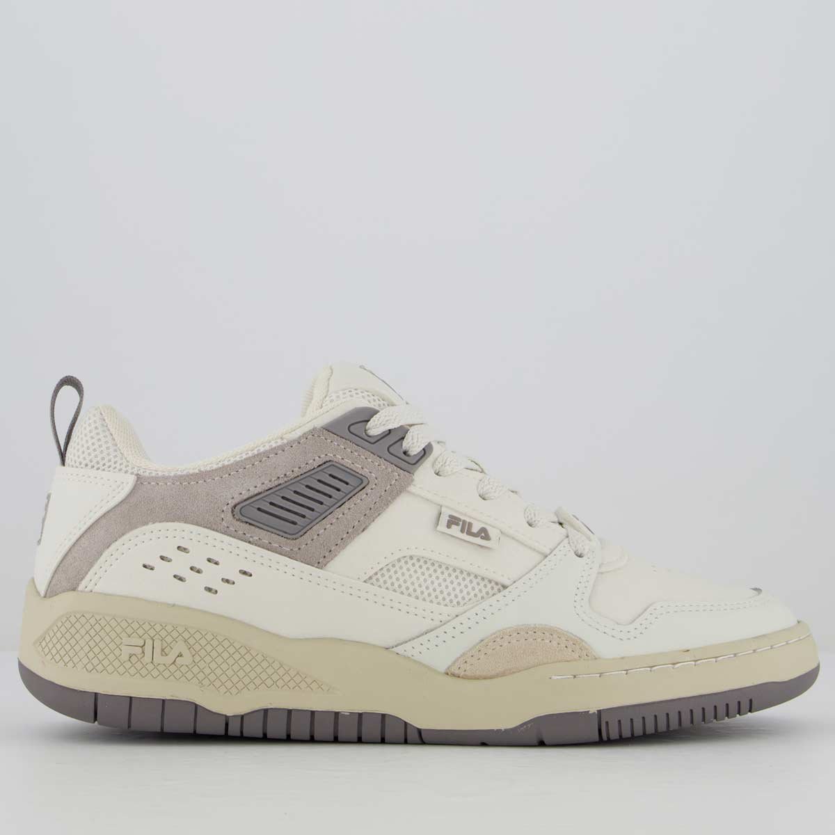 Tênis Fila Corda Feminino Branco e Bege Branco/Bege 1