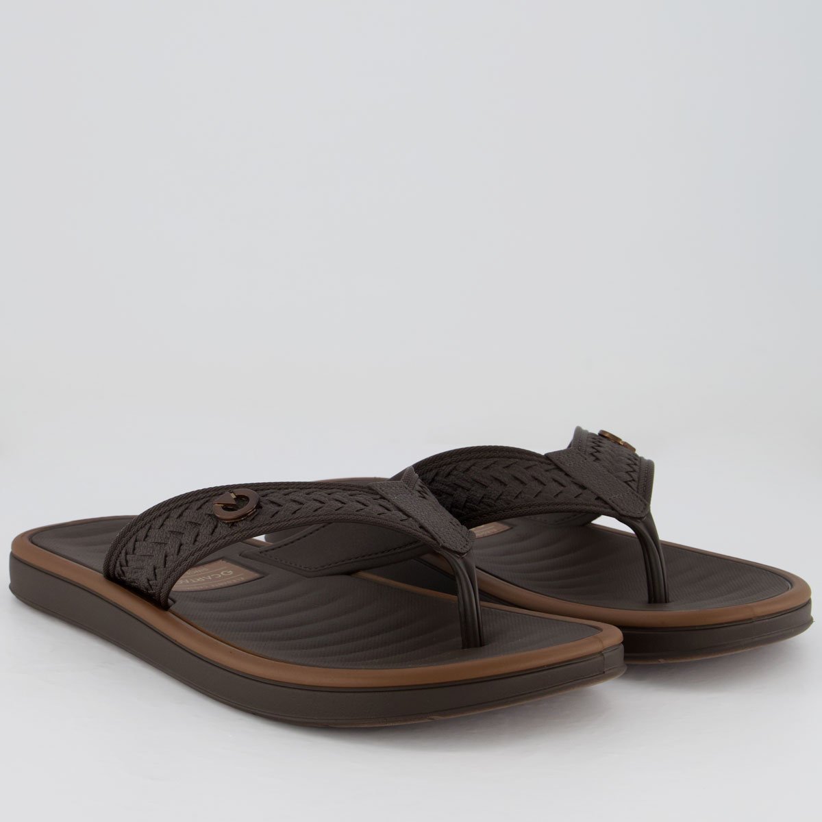 Chinelo Cartago Coimbra II Marrom Marrom 3