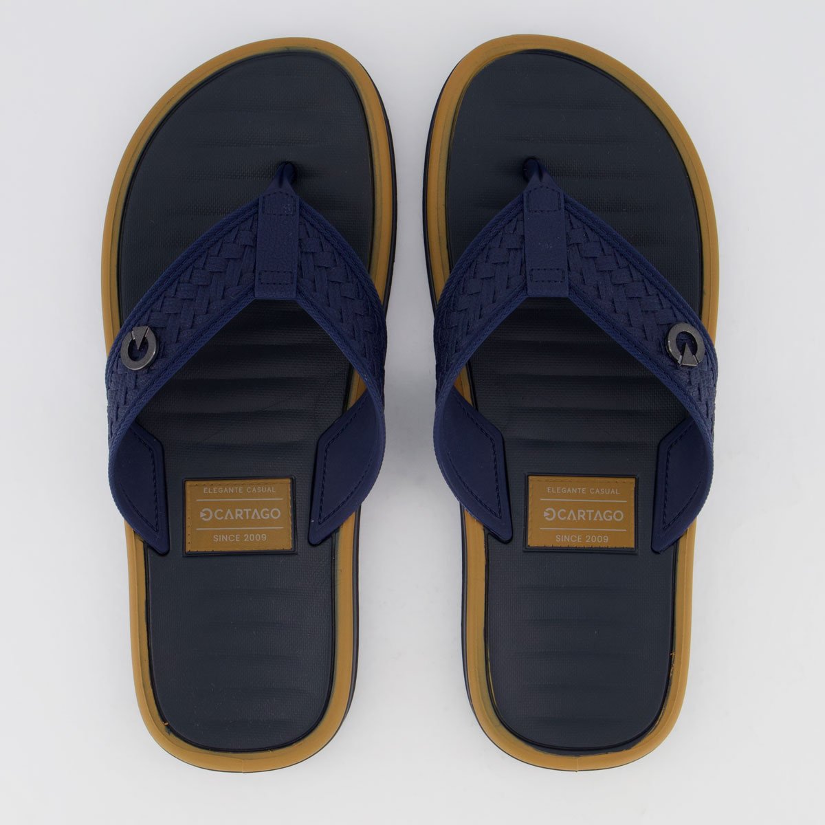 Chinelo Cartago Coimbra II Marinho Azul 1