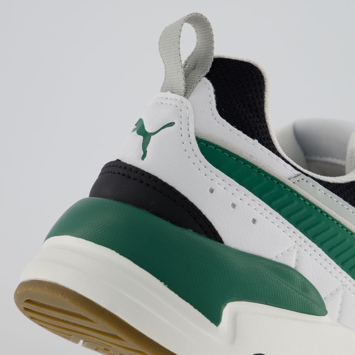 Tênis Puma X-Ray 2 Square Branco Preto e Verde Preto/Verde/Branco 6