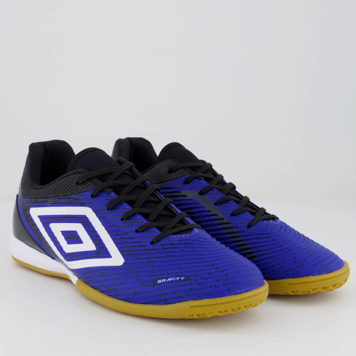Chuteira Umbro Gravity Futsal Azul e Preta Azul/Preto 2