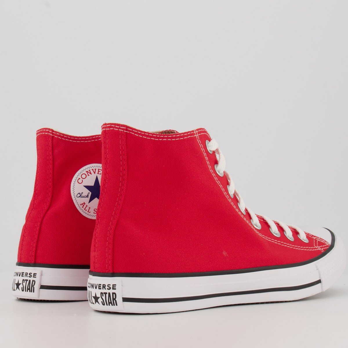 Tênis Converse All Star Chuck Taylor Cano Médio Ve Vermelho 3