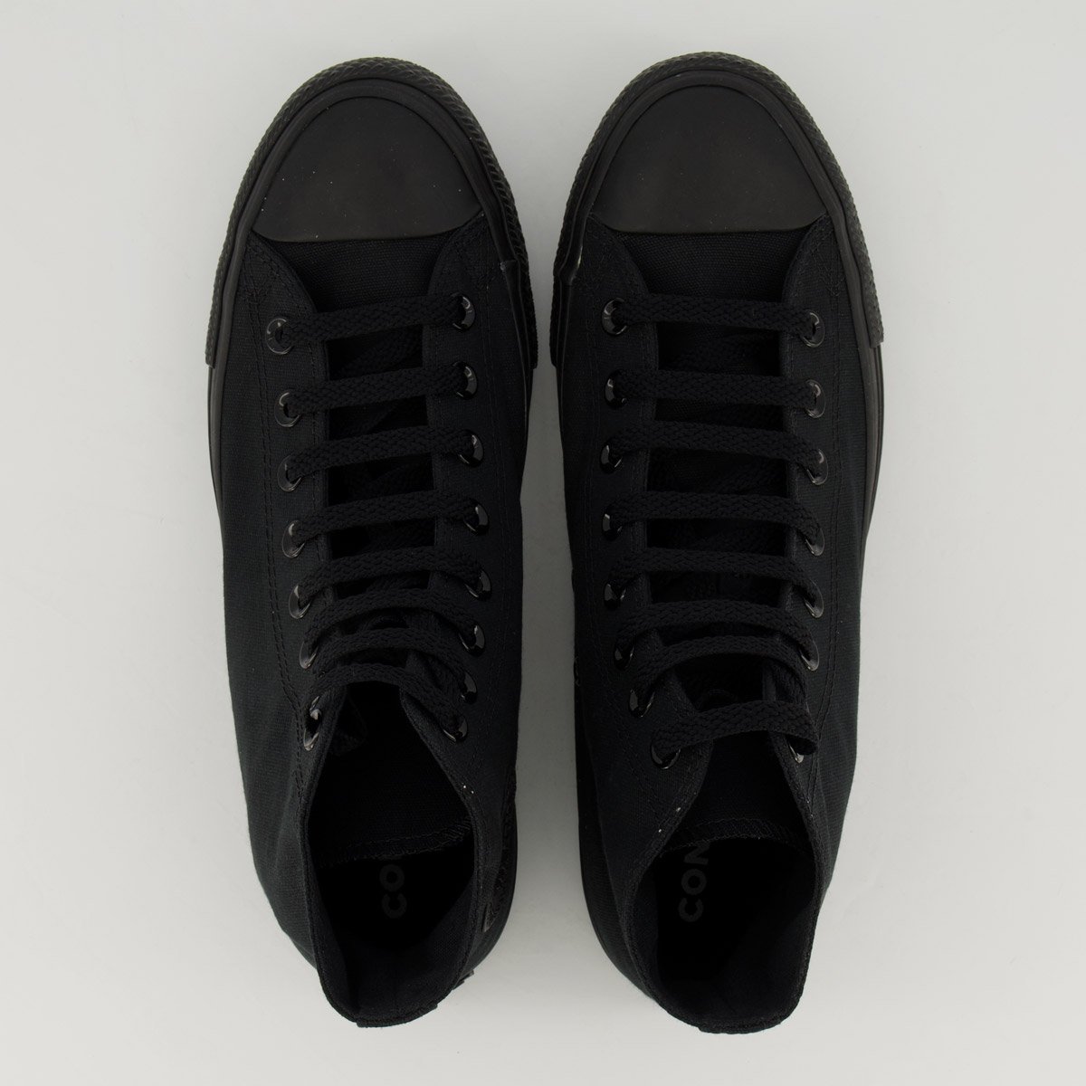 Tênis Converse All Star Chuck Taylor Cano Médio Preto Preto 4