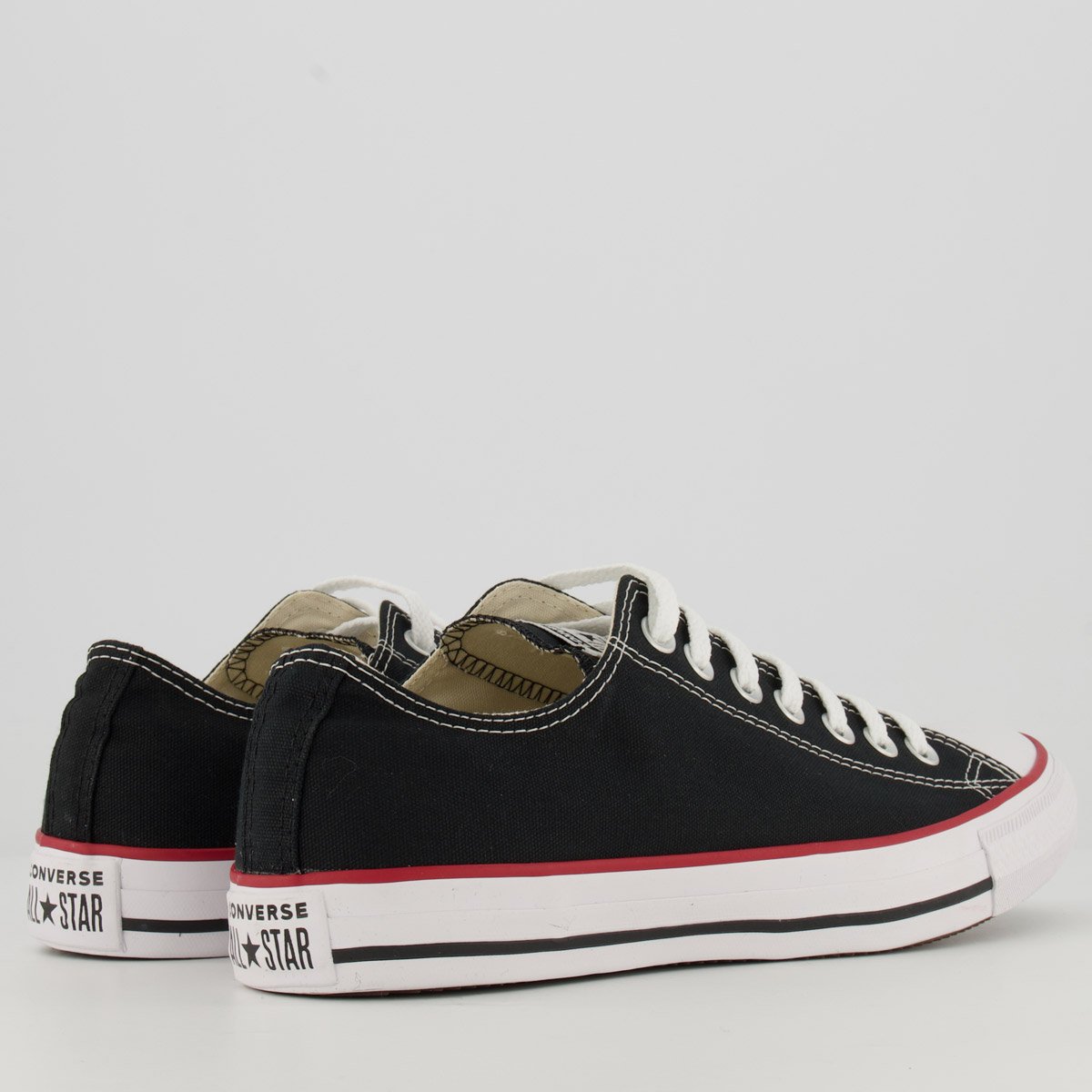 Tênis Converse All Star Chuck Taylor Preto e Branco Preto 3