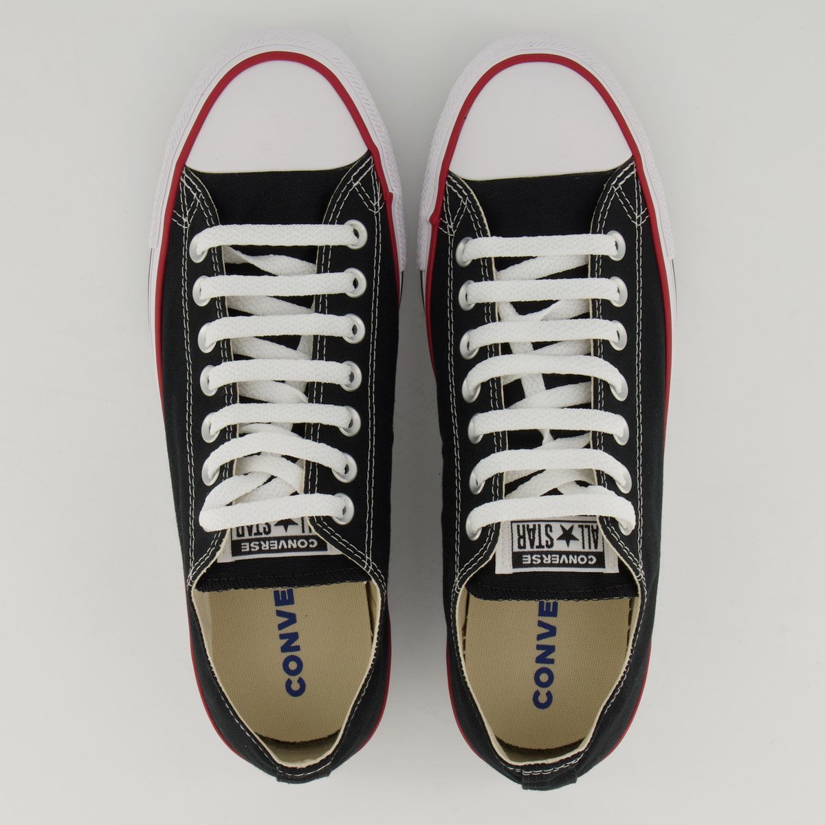 Tênis Converse All Star Chuck Taylor Preto e Branco Preto 4
