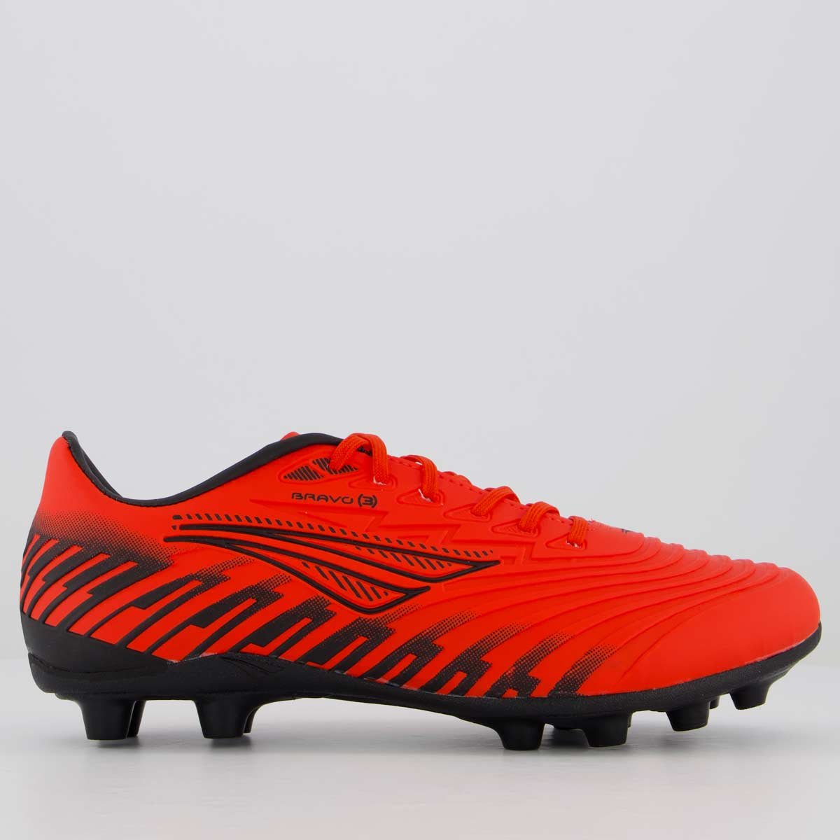 Chuteira Oxn Velox 4 Neo Campo Laranja Laranja