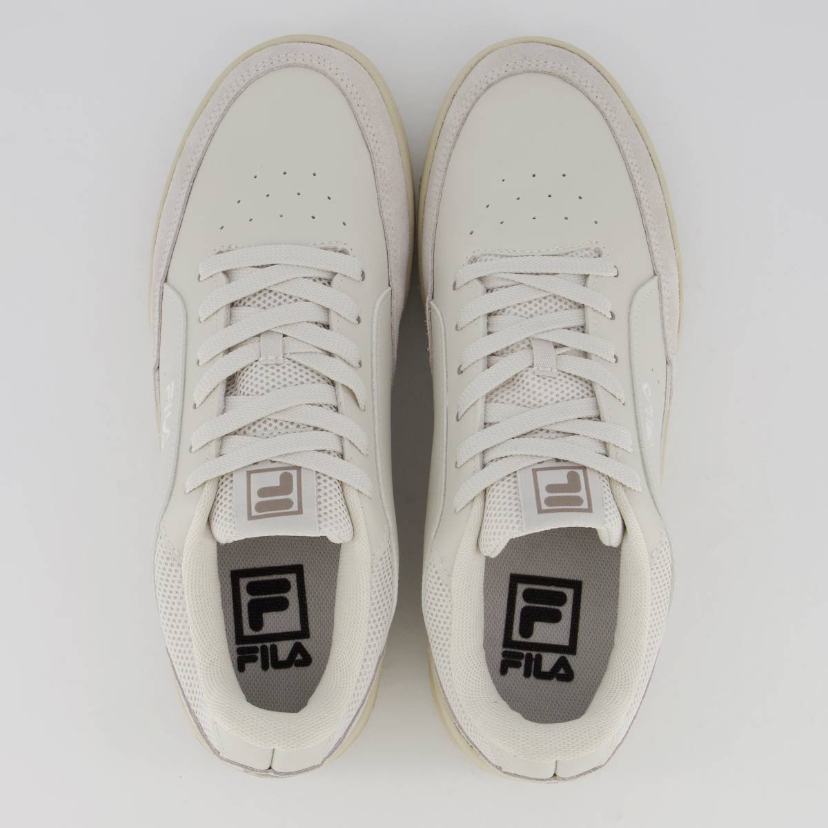 Tênis Fila Giorno Bege e Cinza Bege/Cinza 4