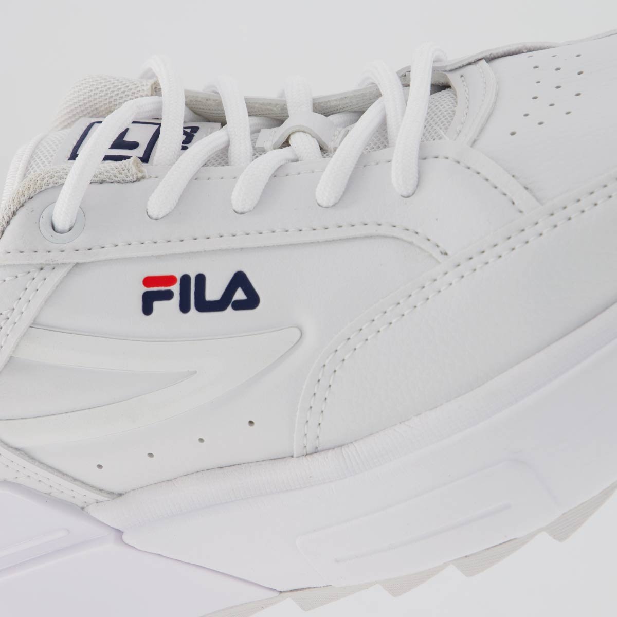 Tênis Fila Tormo Classic Feminino Branco Branco 7